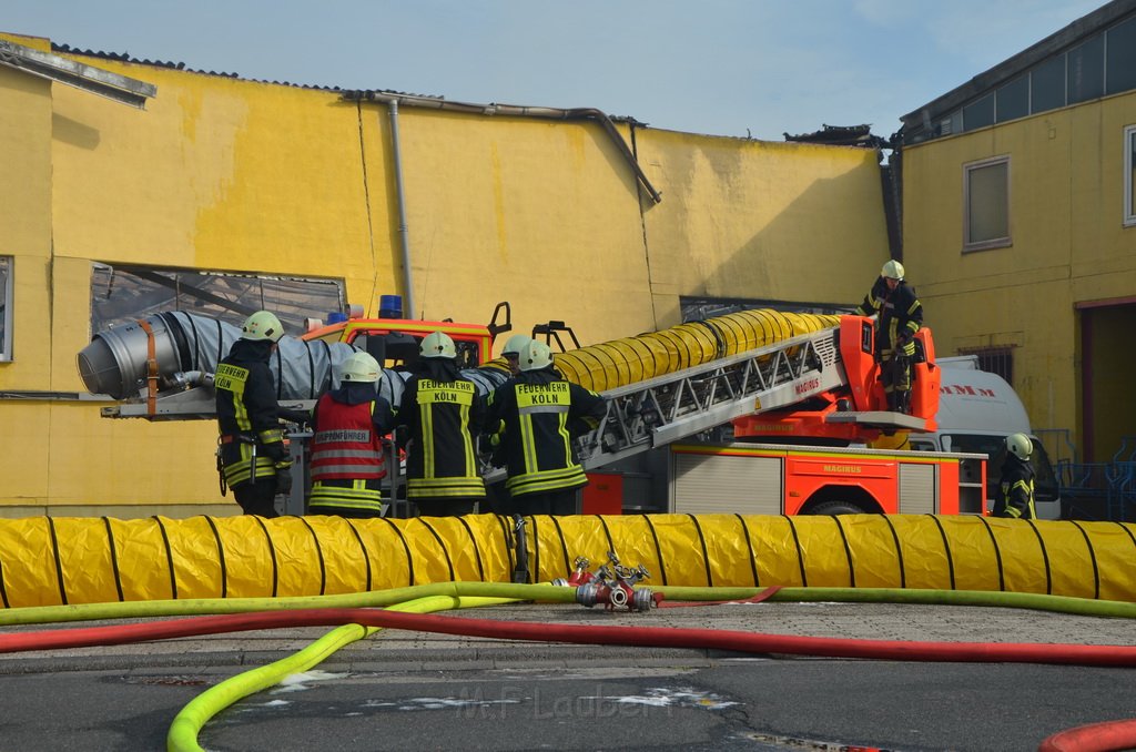 Grossfeuer Poco Lager Koeln Porz Gremberghoven Hansestr P678.JPG - Miklos Laubert